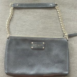Silver Kate spade evening bag